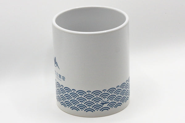 斧琴茄マグカップ（藍色）
